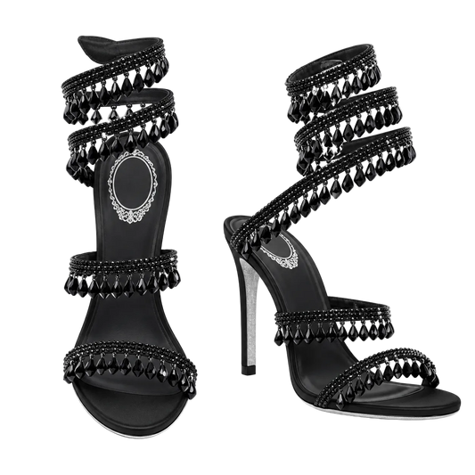 CHANDELIER CRYSTAL HEELS